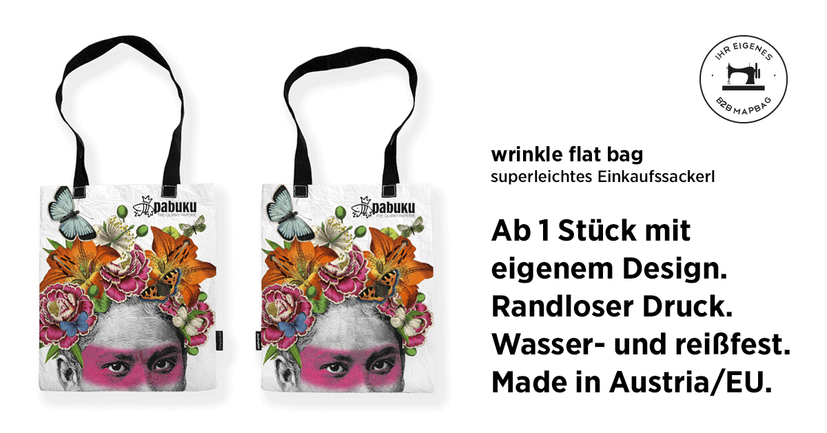 b2b wrinkle flat bag
